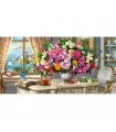 Puzzle da 4000 Pezzi - Fiori Estivi e Tazza di Tè