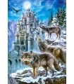 Puzzle da 1500 Pezzi - Lupi e Castello