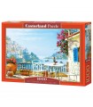 Puzzle da 1000 Pezzi - Vino Mediterraneo per Due