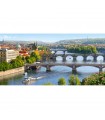Puzzle da 4000 Pezzi - Ponti sulla Moldava a Praga