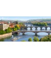 Puzzle da 4000 Pezzi - Ponti sulla Moldava a Praga
