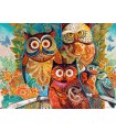 Puzzle da 2000 Pezzi Gufi