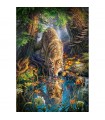 Puzzle da 1500 Pezzi Lupo allo Stato Brado