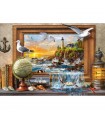 Puzzle da 1000 Pezzi Paesaggio Marino alla Vita