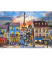 Puzzle da 500 Pezzi Strade di Parigi