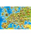 Puzzle da 100 Pezzi Mappa Dell Europa