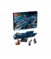 Super Heroes - Batman con Batmobile vs. Harley Quinn e Mr. Freeze