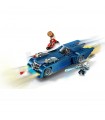 Super Heroes - Batman con Batmobile vs. Harley Quinn e Mr. Freeze