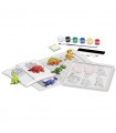 Modella e colora, dinosauri