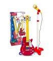 Chitarra Rock con Microfono da Palco