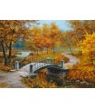 Puzzle 1000 pezzi - Autumn in an old park