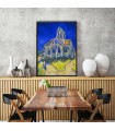 Puzzle da 1000 Pezzi - Vincent Van Gogh: The Church in Auvers - sur - Oise
