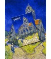 Puzzle da 1000 Pezzi - Vincent Van Gogh: The Church in Auvers - sur - Oise