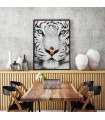Puzzle 1000 pezzi White Siberian Tiger