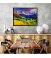 Puzzle da 1000 Pezzi - Church in Dolomites Mountains, Italy