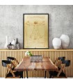 Puzzle da 1000 Pezzi - The Vitruvian Man