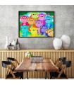 Puzzle 1000 pezzi Rainbow Monkeys