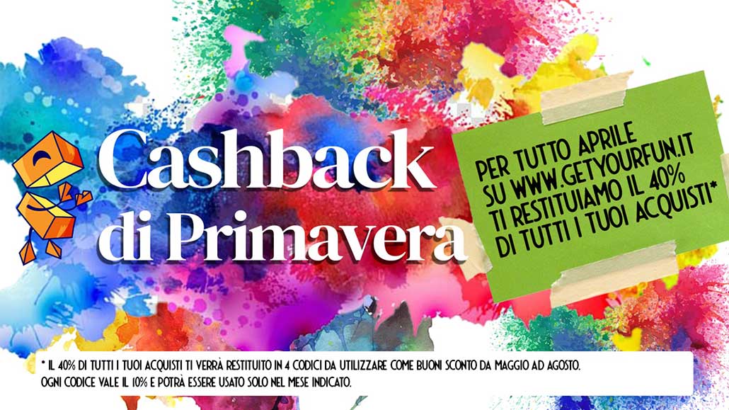 Cashback 40% di Primavera