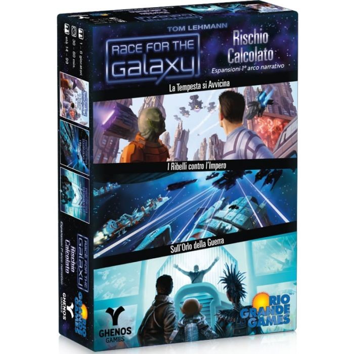 RACE FOR THE GALAXY: RISCHIO CALCOLATO - SECONDA EDIZIONE di THOMAS LEHMANN