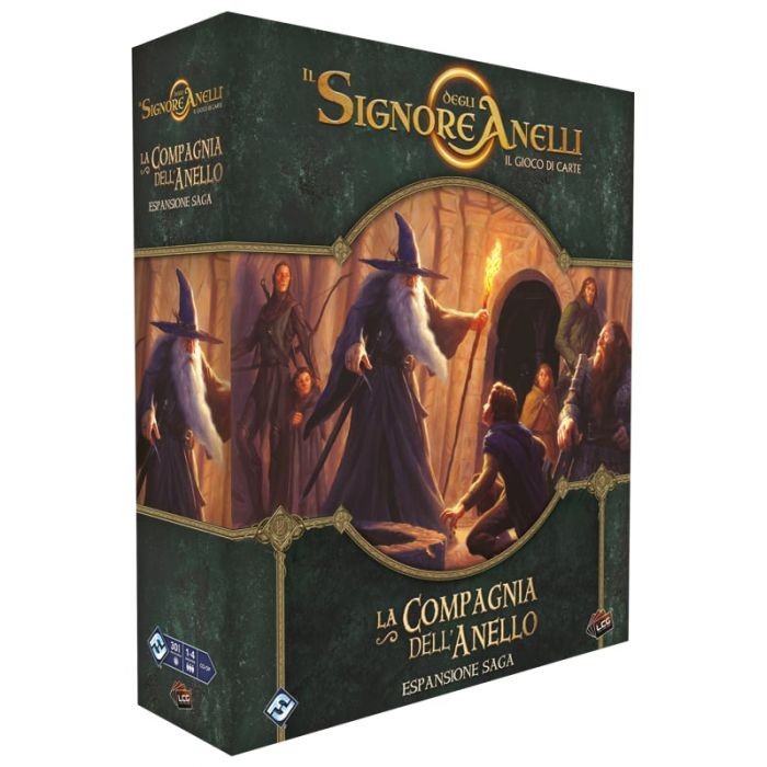 IL SIGNORE DEGLI ANELLI LCG - LA COMPAGNIA DELL'ANELLO - ESPANSIONE SAGA di 