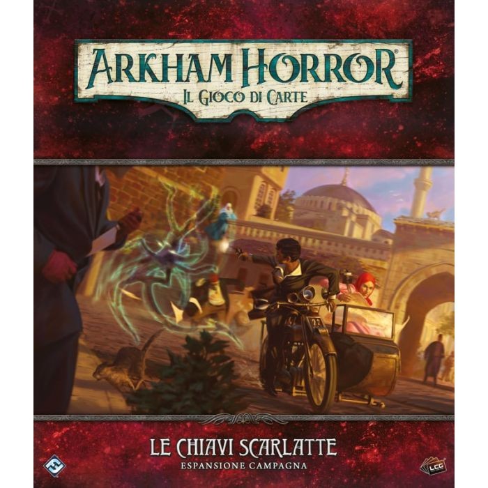 ARKHAM HORROR - LCG: LE CHIAVI SCARLATTE - ESPANSIONE CAMPAGNA di NATE FRENCH, MATTHEW NEWMAN