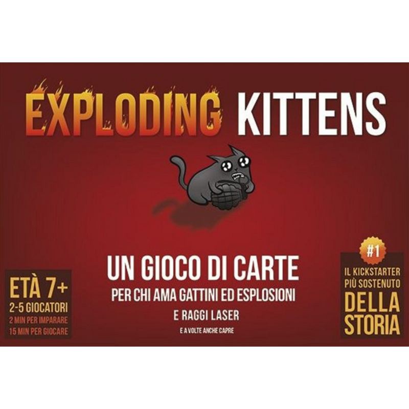 EXPLODING KITTENS di MATTHEW INMAN, ELAN LEE, SHANE SMALL