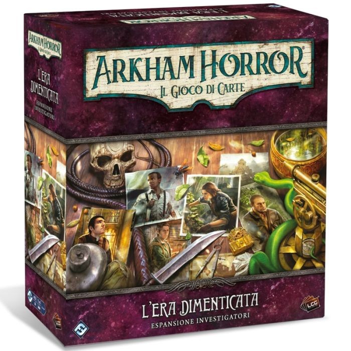 ARKHAM HORROR - LCG: L'ERA DIMENTICATA - ESP. INVESTIGATORI di NATE FRENCH, MATTHEW NEWMAN