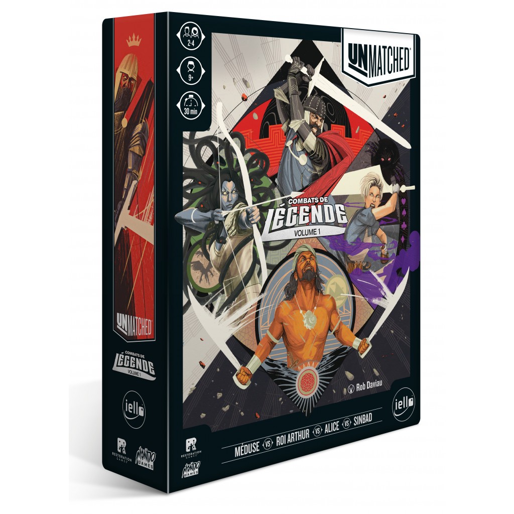 UNMATCHED - BATTLE OF LEGENDS VOL. 1 di ROB DAVIAU, JUSTIN D. JACOBSON