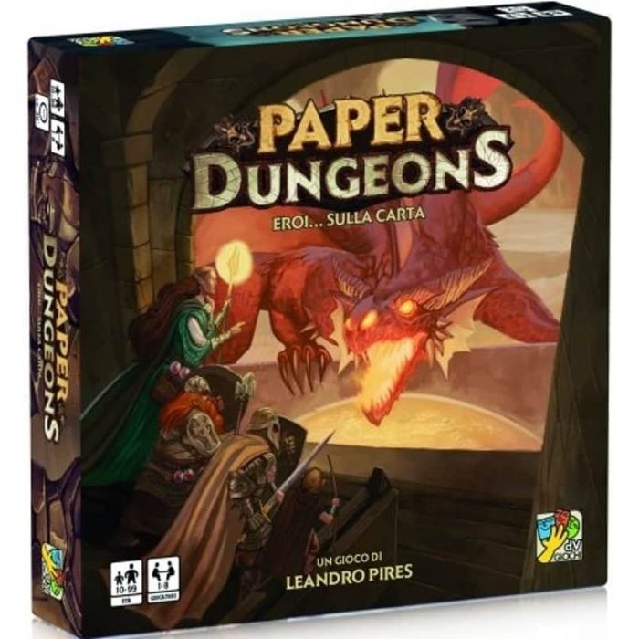 PAPER DUNGEONS di LEANDRO PIRES