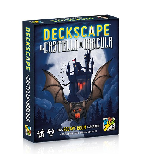 DECKSCAPE - IL CASTELLO DI DRACULA di MARTINO CHIACCHIERA, SILVANO SORRENTINO