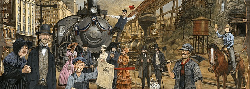 Ticket to Ride Legacy - Leggende del Vecchio West